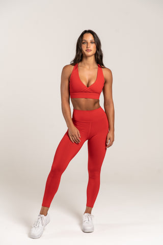 The Essential Legging (Scarlett Red)